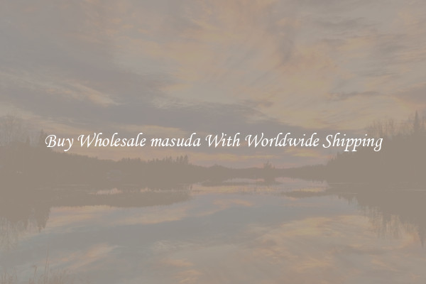 Buy Wholesale masuda With Worldwide Shipping 